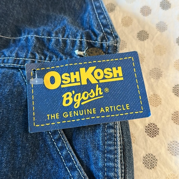 Osh Kosh shorts overalls size 6 BRAND NEW - Picture 2 of 7